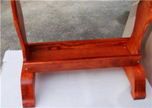Classic Wooden Saddle Stand / Traditional Cherry / Free Shipping! - Greentrunksnmore