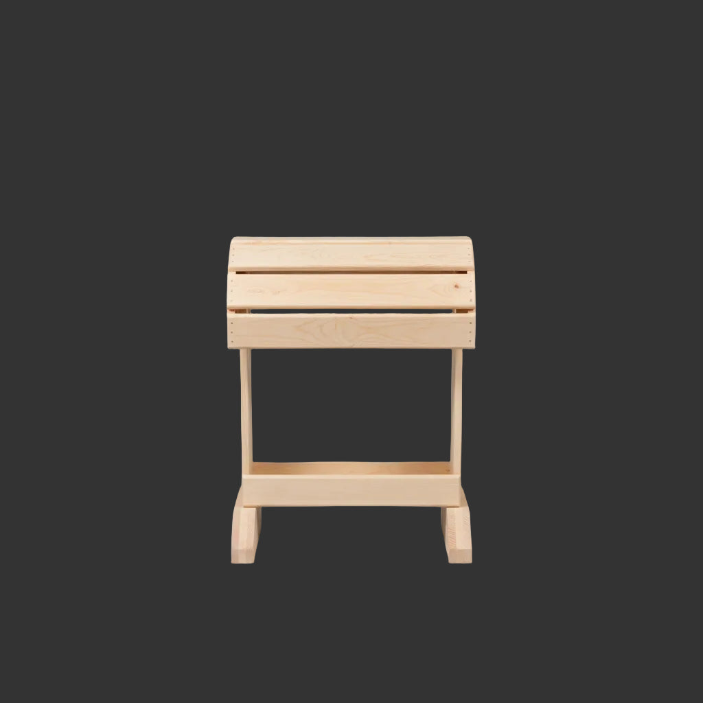 Wooden Saddle Stand | Natural Finish | Handcrafted in the USA ...