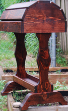 Classic Wood Saddle Stand / Red Mahogany / Free  Shipping! - Greentrunksnmore
