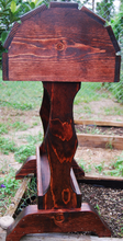 Classic Wood Saddle Stand / Red Mahogany / Free  Shipping! - Greentrunksnmore