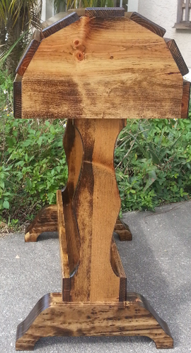 Classic Saddle Stand / Provincial Stain / Free Shipping! - Greentrunksnmore